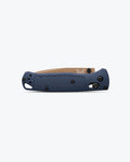Bugout® Crater Blue Grivory® - Front Profile Closed | Benchmade Knife Co.