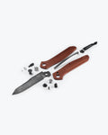 Auto Osborne Burnt Copper Aluminum - Exploded Parts View | Benchmade Knife Co.