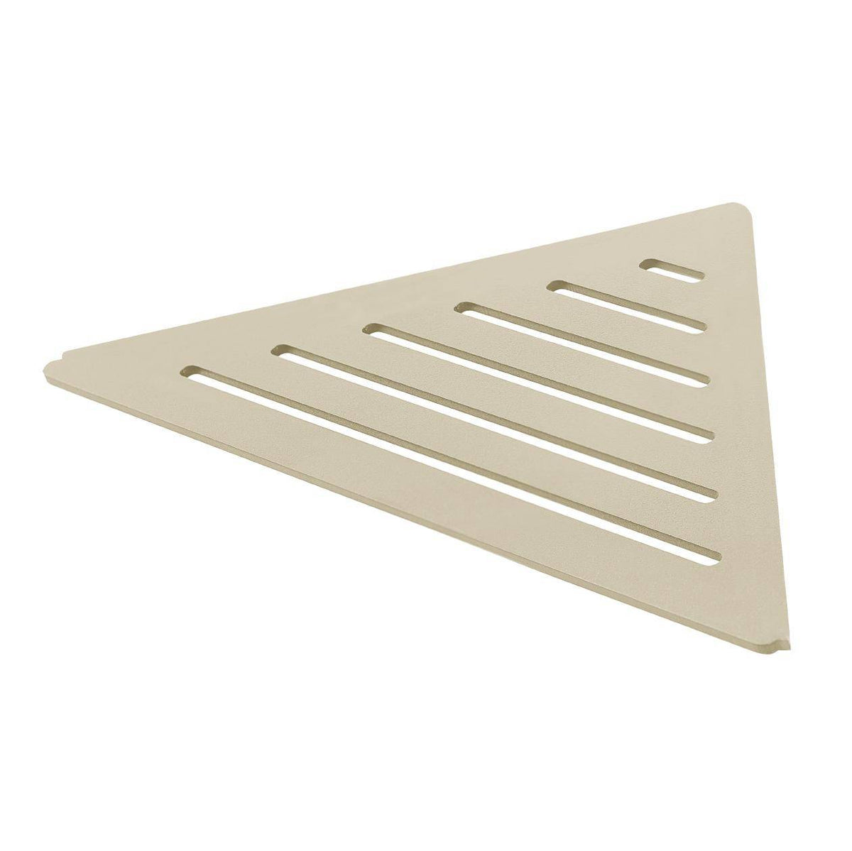 DURAL corner shelf TI-SHELF LINE aluminium structured coated sand