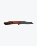 Auto Osborne Burnt Copper Aluminum Tactical Knife - Back Side Open | Benchmade Knife Co.