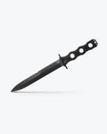 SOCP® Fixed Blade Black G10 Tactical Knife - Side Profile | Benchmade Knife Co.