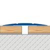 Übergangsprofil MAXIFLOOR Aluminium eloxiert silber 100cm