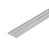 Übergangsprofil gebohrt MAXIFLOOR Aluminium eloxiert silber 100cm