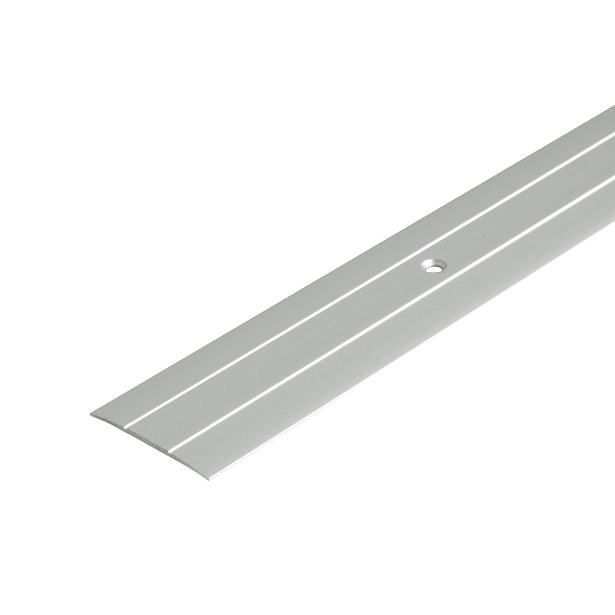 Übergangsprofil gebohrt MAXIFLOOR Aluminium eloxiert silber 100cm