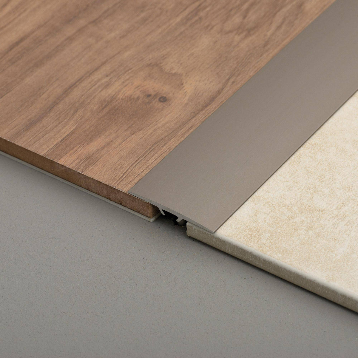 Übergangsprofil MULTIFLOOR EXPANSION Aluminium eloxiert titan 100cm