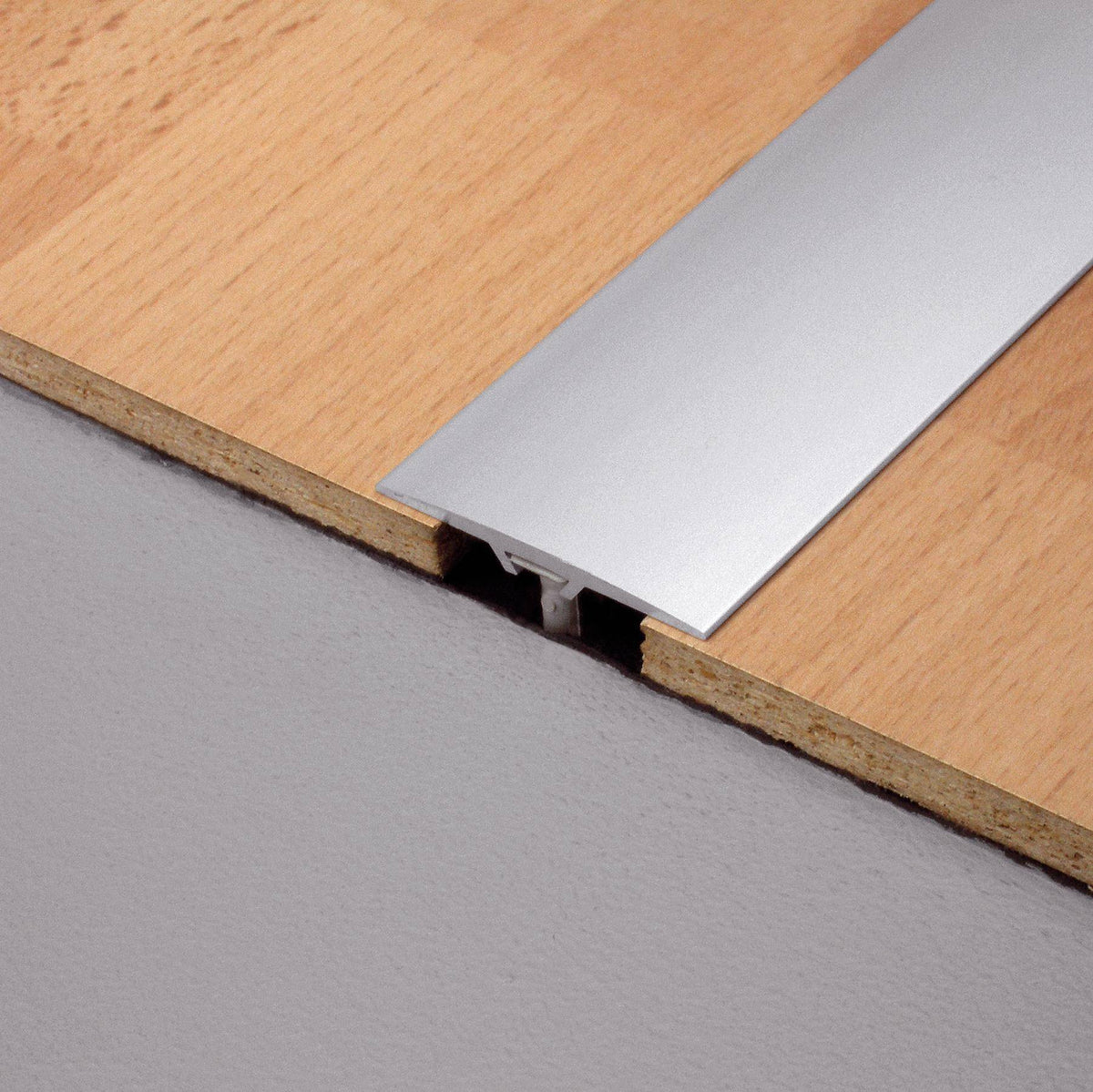 Profilé de transition DURAL MULTIFLOOR EXPANSION aluminium anodisé argent 100cm
