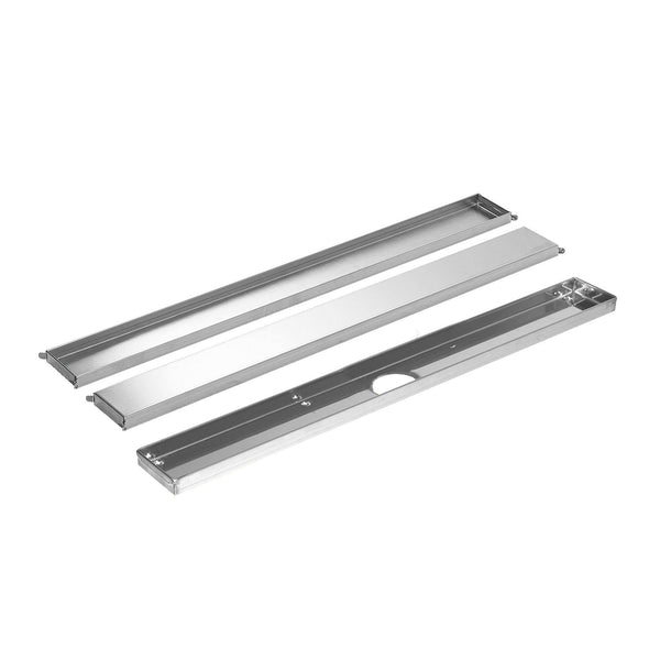 Ablaufrinne Line MYVARIO-LINE Edelstahl (V2A/304) gebürstet 60cm