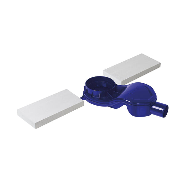 High-Performance Ablaufset MYVARIO-LINE Kunststoff blau 88mm