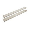 Caniveau DURAL Line MYVARIO-LINE acier inoxydable (V2A/304) sable RAL 0808005 structuré 80cm