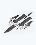 Eighth product image showing an exploded view of the knife