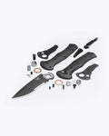 Eighth product image showing an exploded view of the knife