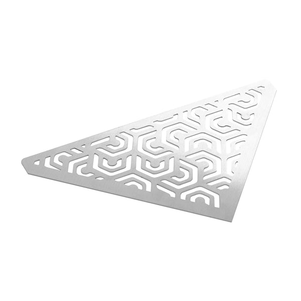 Eckablage TI-SHELF PENTA Edelstahl (V2A/304) natur