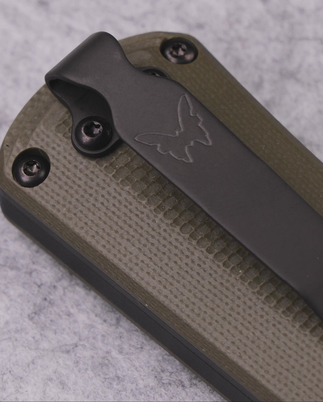 Product video showcasing knife features