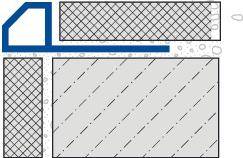 Profilé de finition DURAL DURAPLUS DIAMOND aluminium anodisé argent 10mm 300cm