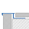 Treppenstufenprofil DURASTEP SOLID-L Aluminium eloxiert silber 11mm 300cm