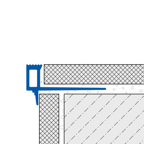 DURAL Profilé pour marches SQUARESTEP Aluminium anodisé argent 9mm 250cm