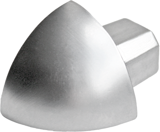 Außenecke RONDI RO Metalldruckguss silber 10mm