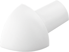 FLIESENEXPERT 24 Angle extérieur RONDI ROG PVC blanc 8mm