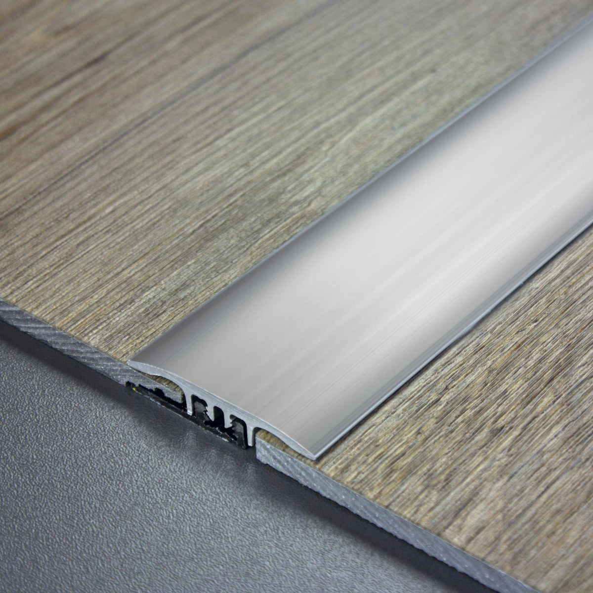 Profilé de transition DURAL SNAP LVT EXPANSION aluminium anodisé argent 5-7mmmm 100cm