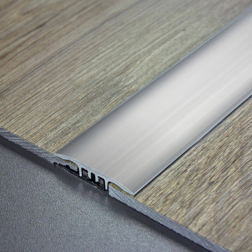 Übergangsprofil SNAP LVT EXPANSION Aluminium eloxiert silber 5-7mmmm 270cm
