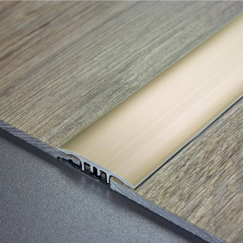 Übergangsprofil SNAP LVT EXPANSION Aluminium eloxiert titan 5-7mmmm 100cm
