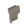 Endkappe Endkappe links SQUARESTEP LED Aluminium eloxiert titan 11mm