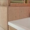 Profilé de finition DURAL SQUARELINE Aluminium structuré beige 11mm 250cm