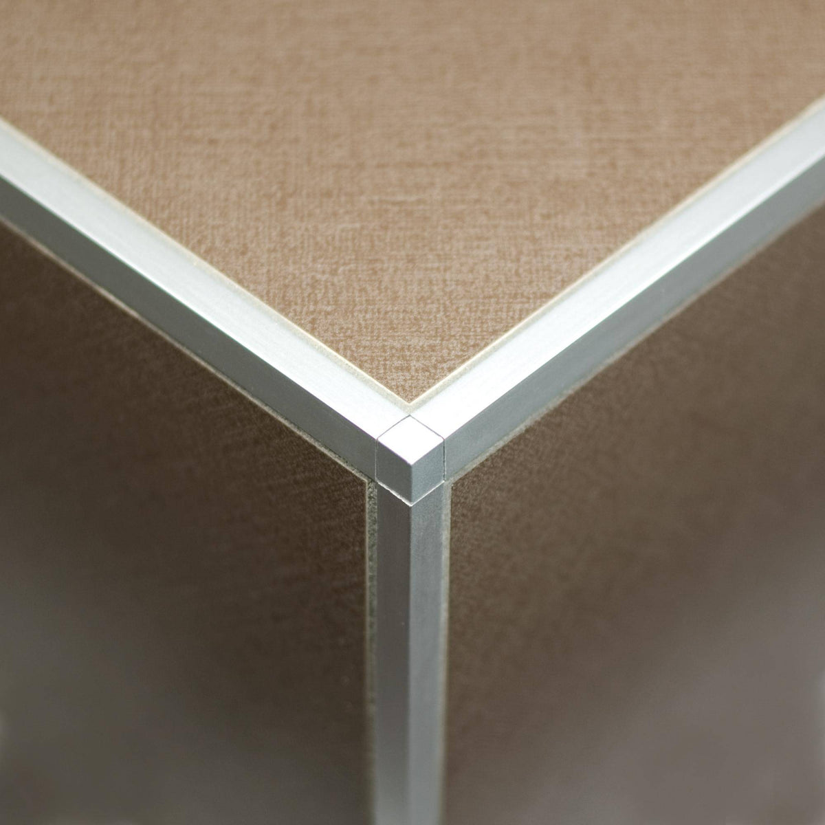 DURAL Angle intérieur et extérieur SQUARELINE aluminium anodisé brillant brossé argent 12,5mm
