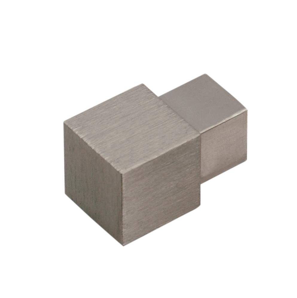 Angle intérieur et extérieur DURAL SQUARELINE aluminium anodisé brillant brossé titane 7mm