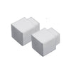DURAL Angle intérieur et extérieur SQUARELINE Aluminium anodisé argent 10mm