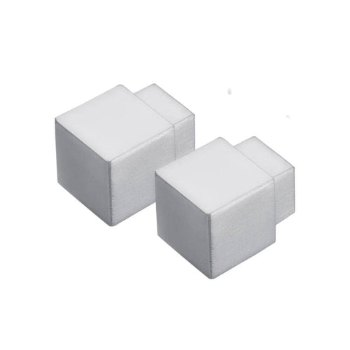 Innen- und Außenecke SQUARELINE Metalldruckguss silber matt 12,5mm