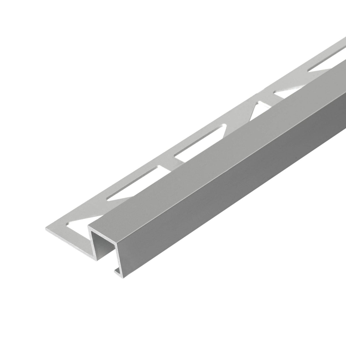 Abschlussprofil SQUARELINE Aluminium natur 10mm 250cm