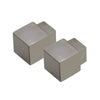 DURAL Angle intérieur et extérieur SQUARELINE aluminium anodisé titane 11mm 250cm