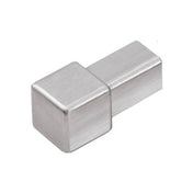 Angle intérieur et extérieur DURAL SQUARELINE métal coulé sous pression brossé 12,5mm