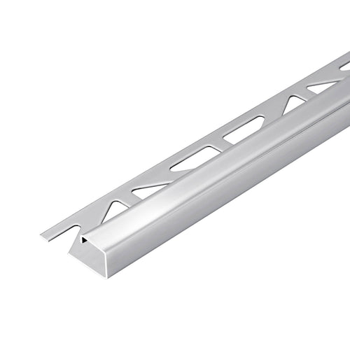 Abschlussprofil SQUARELINE Edelstahl (V2A/304) hochglanzpoliert mit Schutzfolie 10mm 250cm