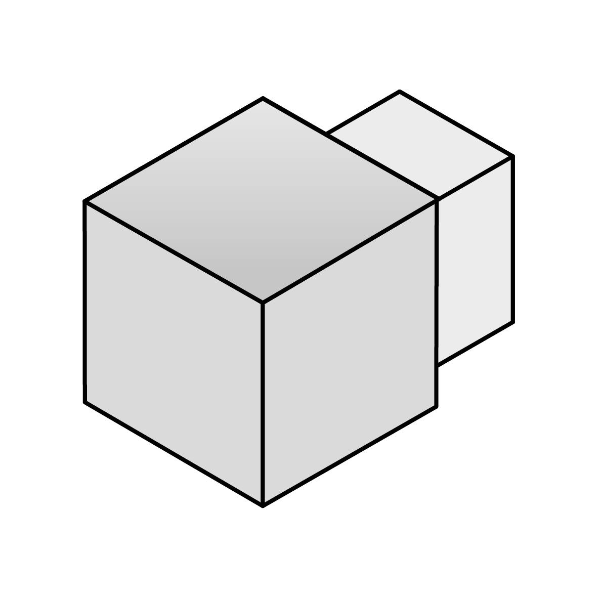 Innen- und Außenecke SQUARELINE Edelstahl (V2A/304) hochglanzpoliert mit Schutzfolie 10mm