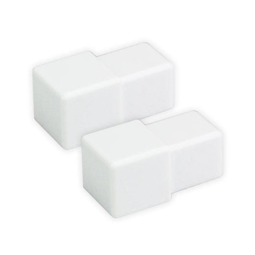 Innen- und Außenecke SQUARELINE PVC weiß 11mm