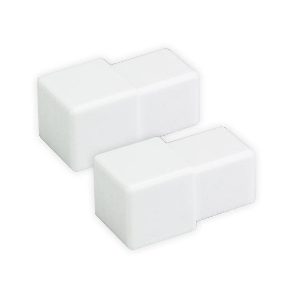 DURAL Angle intérieur et extérieur SQUARELINE PVC blanc 9mm