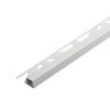 Quadratprofil SQUARELINE PVC weiß 9mm 250cm