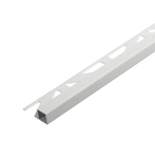 Quadratprofil SQUARELINE PVC weiß 9mm 250cm