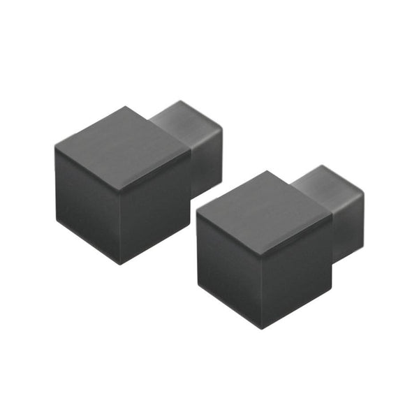 DURAL Angle intérieur et extérieur SQUARELINE PVC noir 9mm