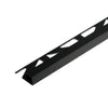 Quadratprofil SQUARELINE PVC schwarz 7mm 250cm