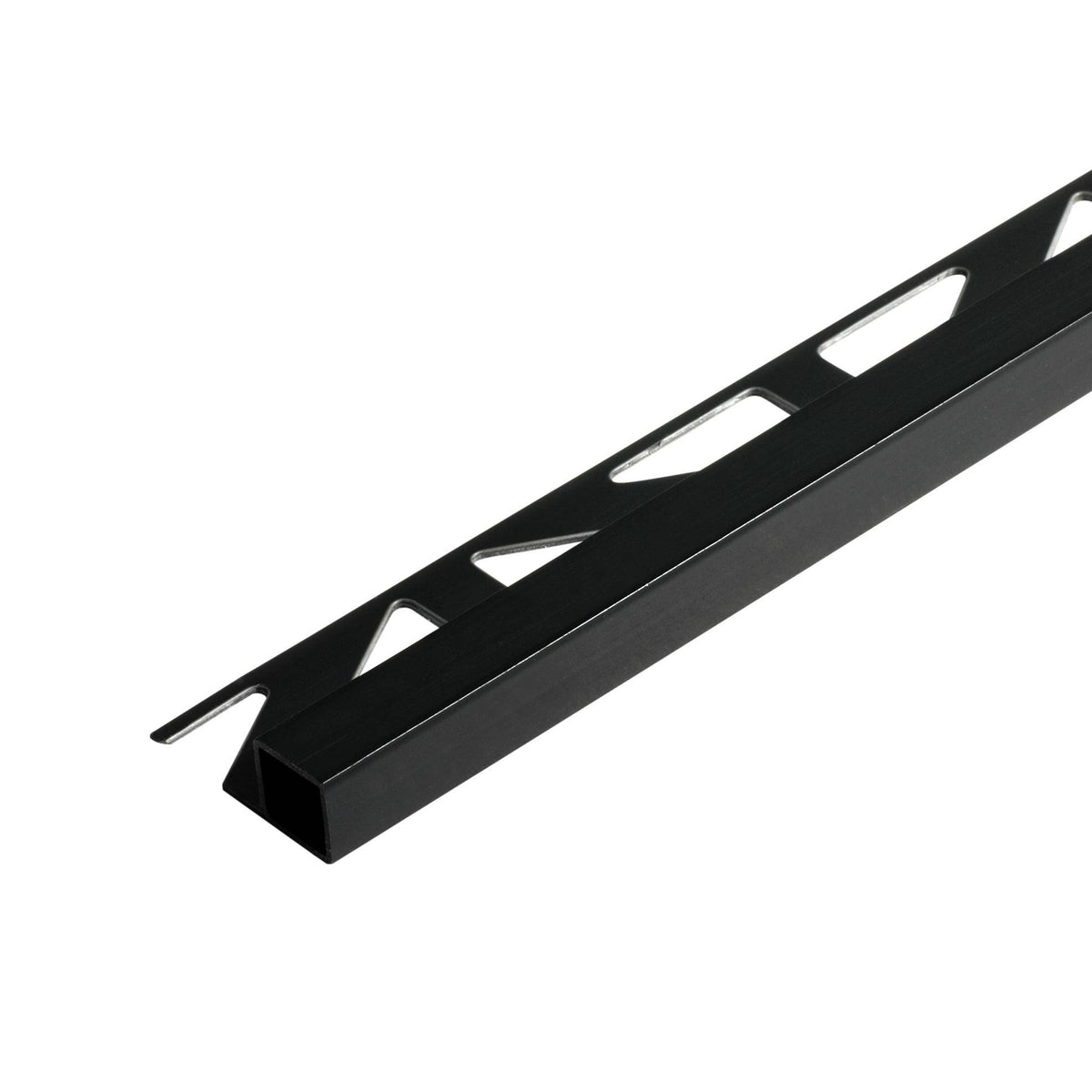 Quadratprofil SQUARELINE PVC schwarz 7mm 250cm