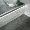 Profilé de base DURAL SQUARESTEP LED aluminium anodisé argent 11mm 150cm