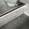 DURAL Profil de base SQUARESTEP LED aluminium anodisé titane 11mm 150cm