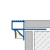 DURAL Profil de base SQUARESTEP LED aluminium anodisé argent 11mm 250cm