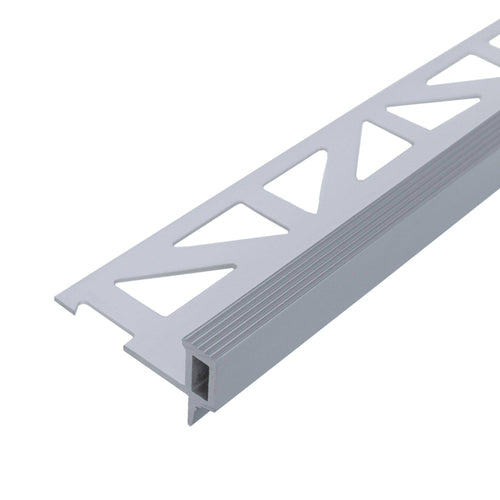 Stufenprofil SQUARESTEP Aluminium eloxiert silber 11mm 250cm