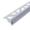 Stufenprofil SQUARESTEP Aluminium eloxiert silber 13,5mm 250cm