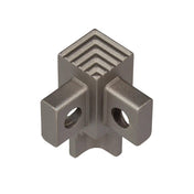 Innenecke SQUARESTEP Aluminium eloxiert titan 11mm