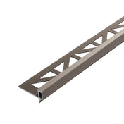 DURAL step profile SQUARESTEP aluminium anodised titanium 11mm 250cm